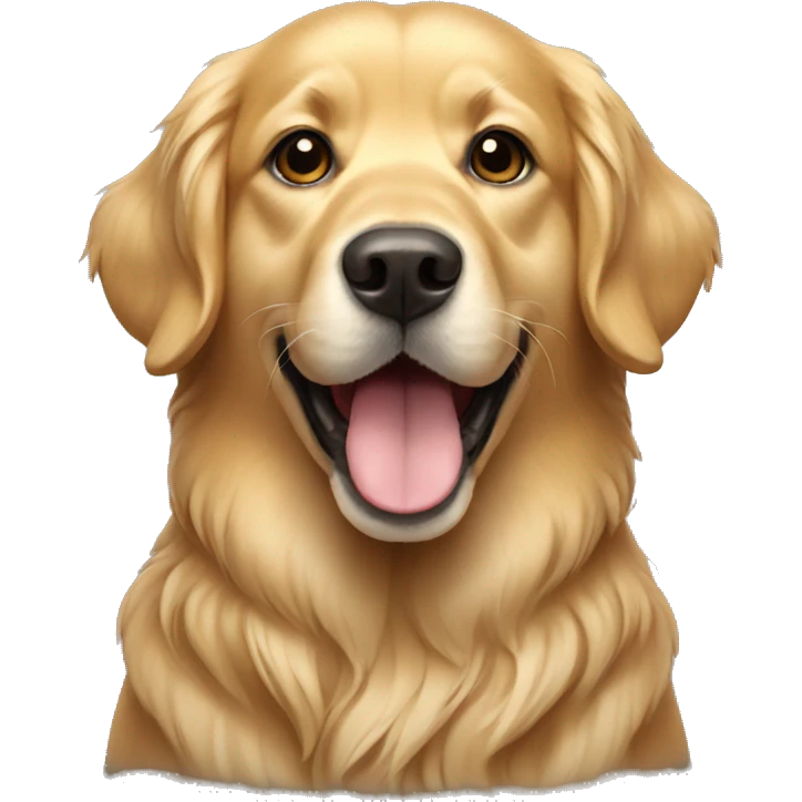 Golden Retriever Dog emoji