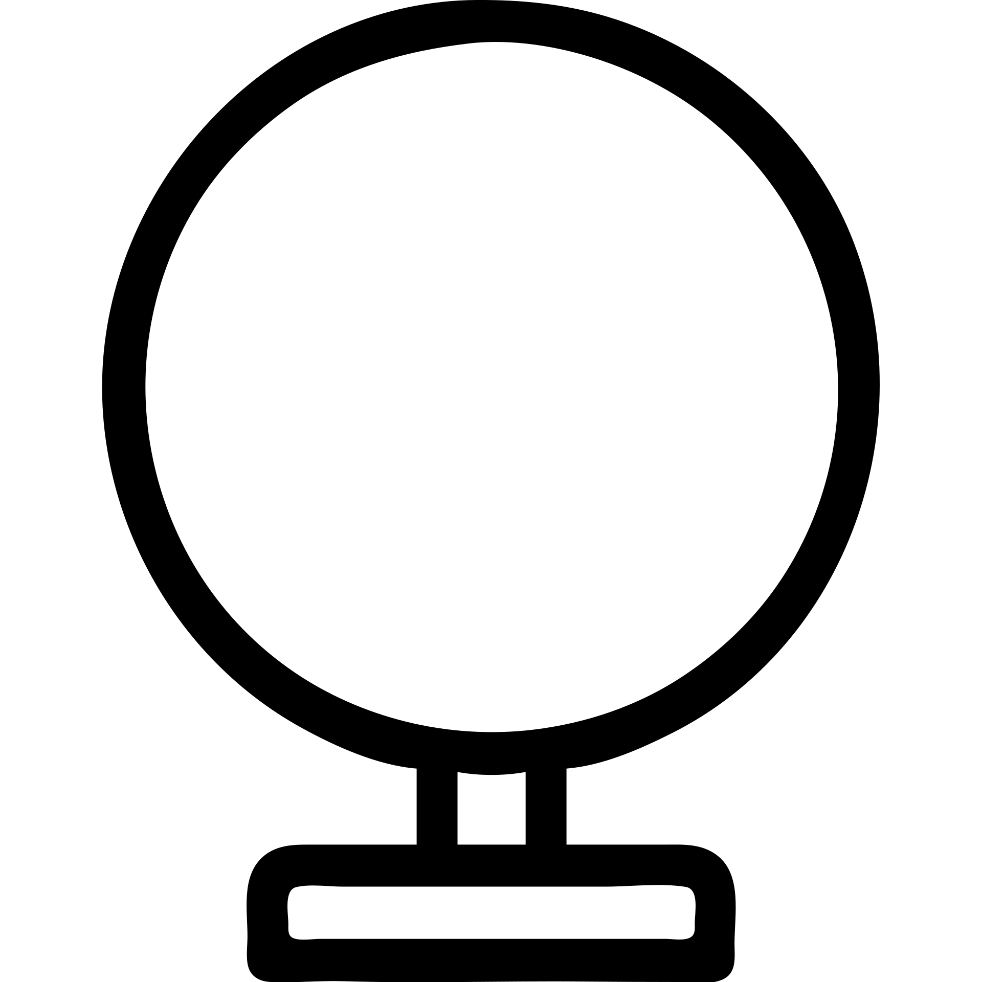 round display monitor, modern, tech-inspired, clean lines, minimal emoji