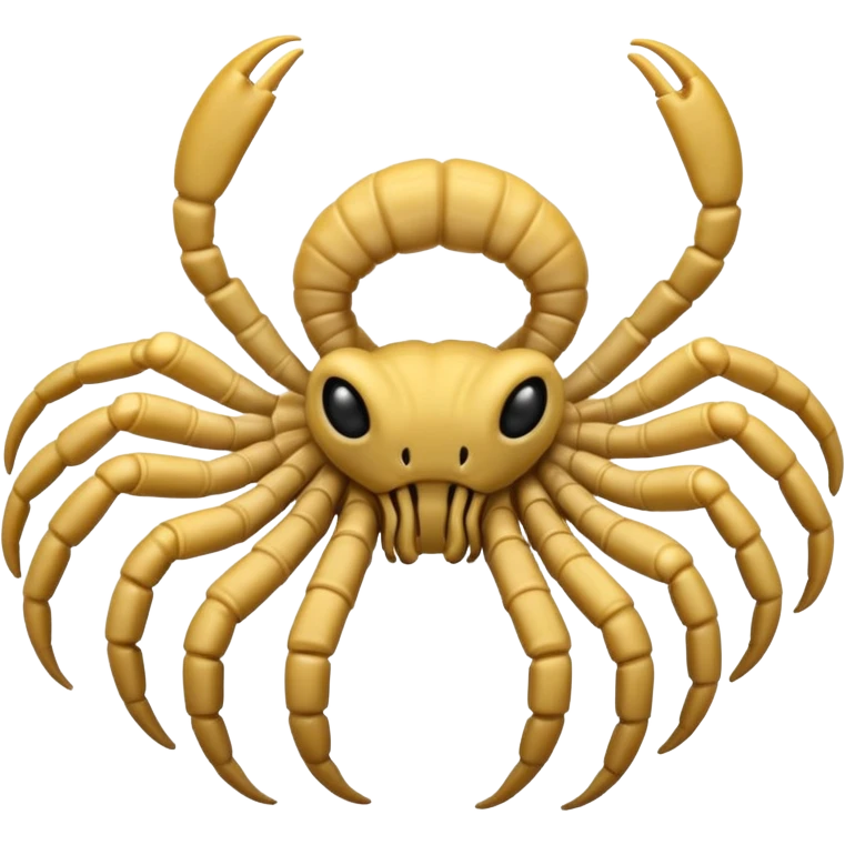 grey Baby Facehugger emoji