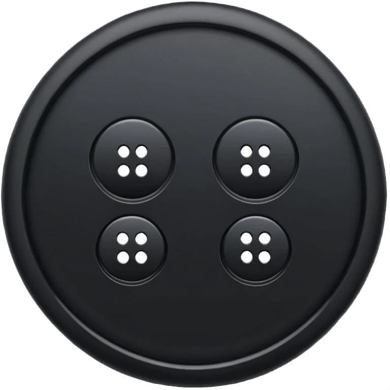tailor's button 4 hole emoji