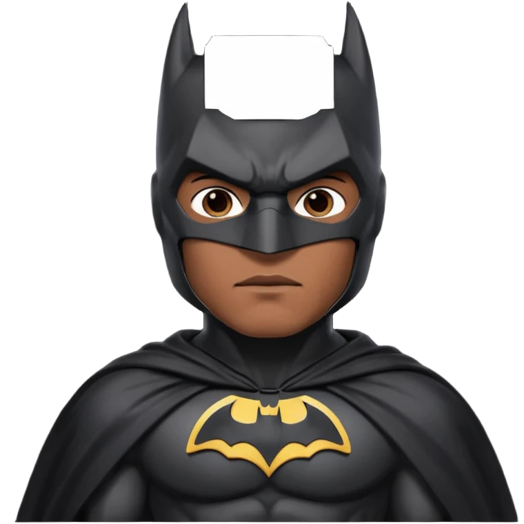  brown Batman emoji