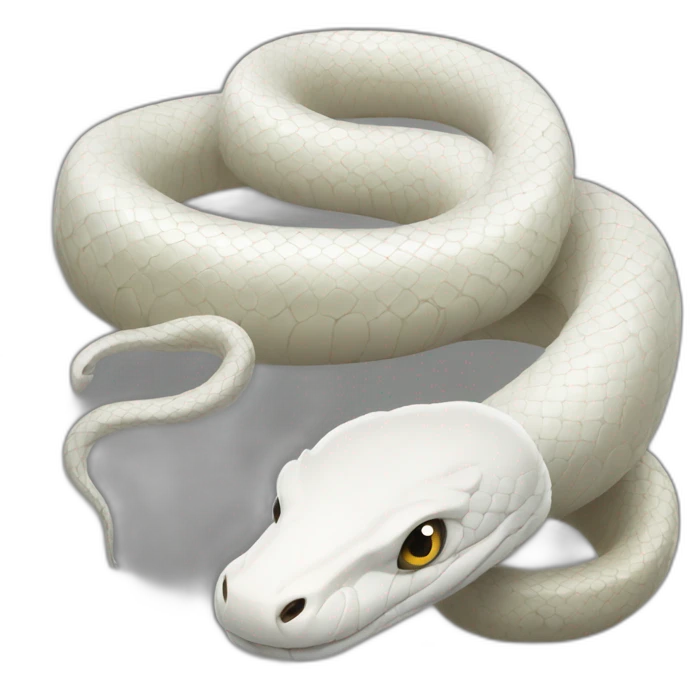 white snake legend emoji
