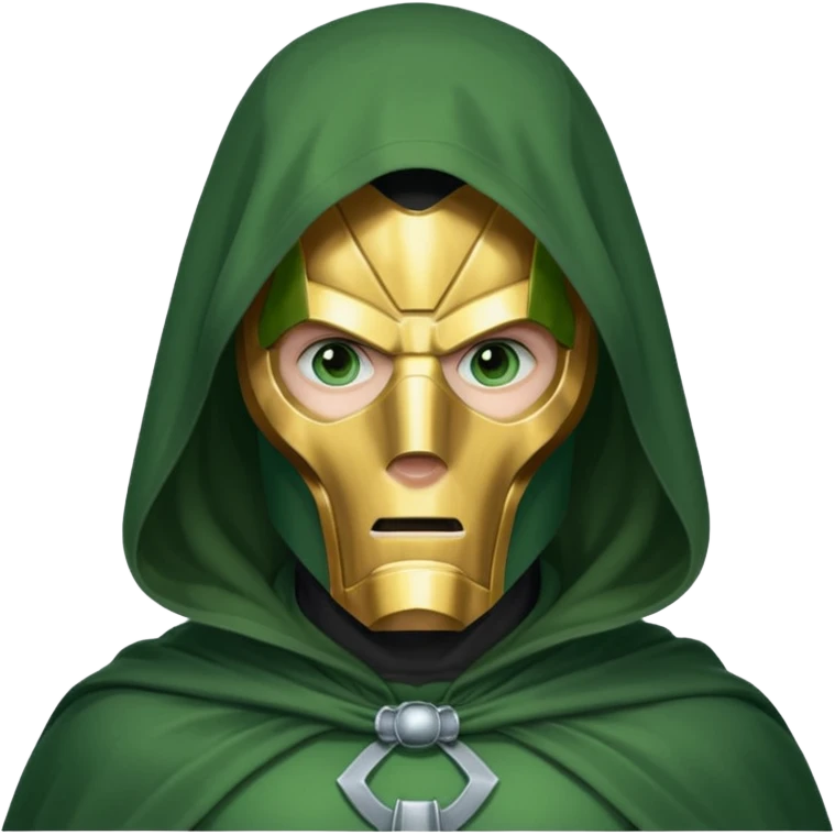 Doctor Doom with most villainious emoji