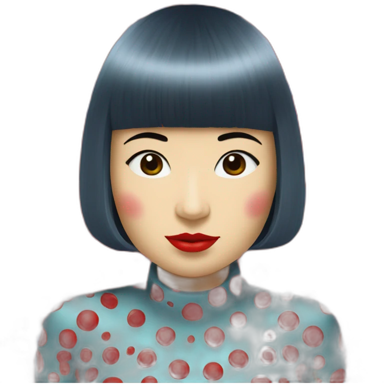 yayoi kusama emoji