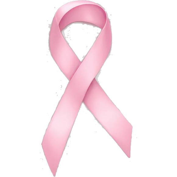 Light pink ribbon emoji