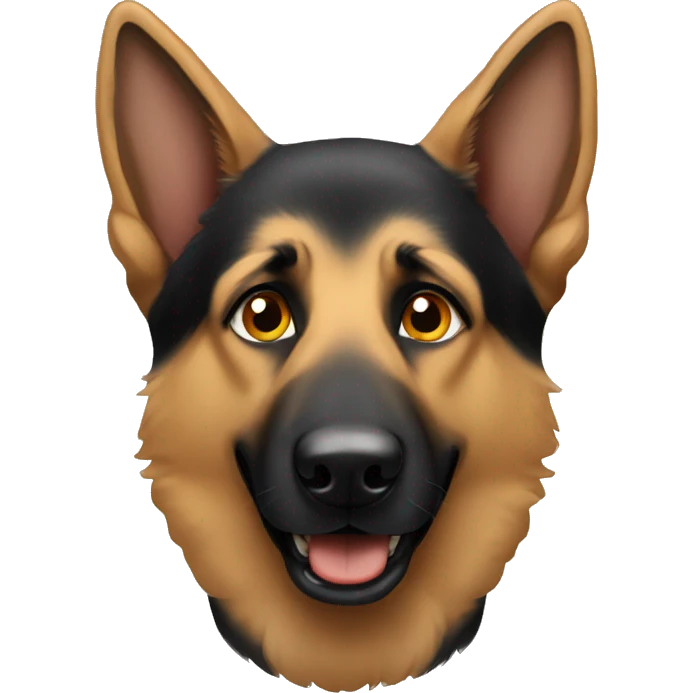 german shepherd  emoji