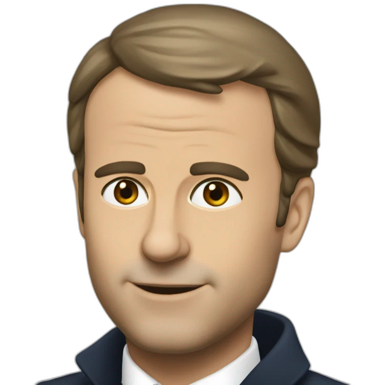 Macron faché emoji
