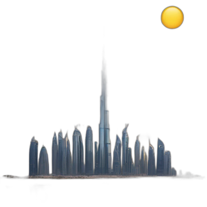 Dubai skyline emoji