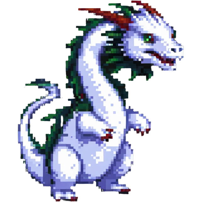 Dragon Haku from Spirited Away emoji
