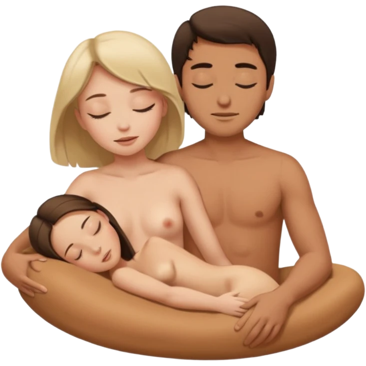 Girl riding a man naked emoji