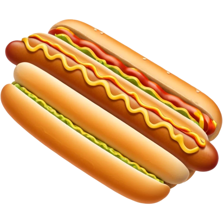 hot dog emoji