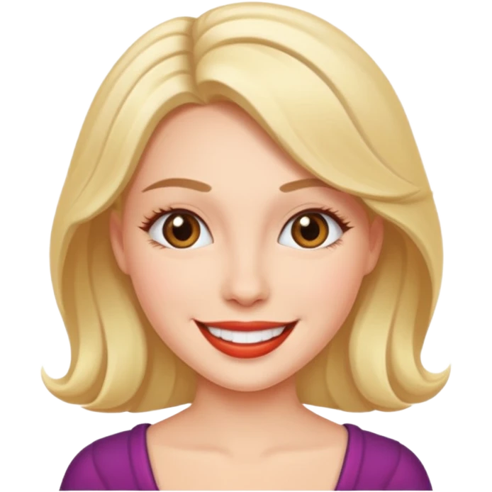 Coqette emoji
