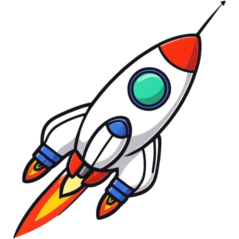rocket ship product emoji
