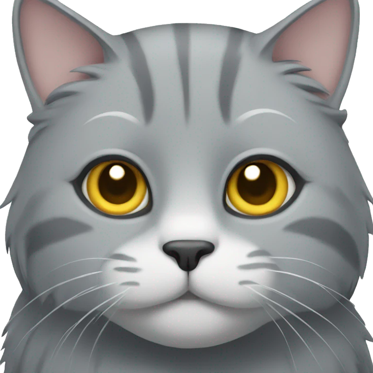 grey cat emoji