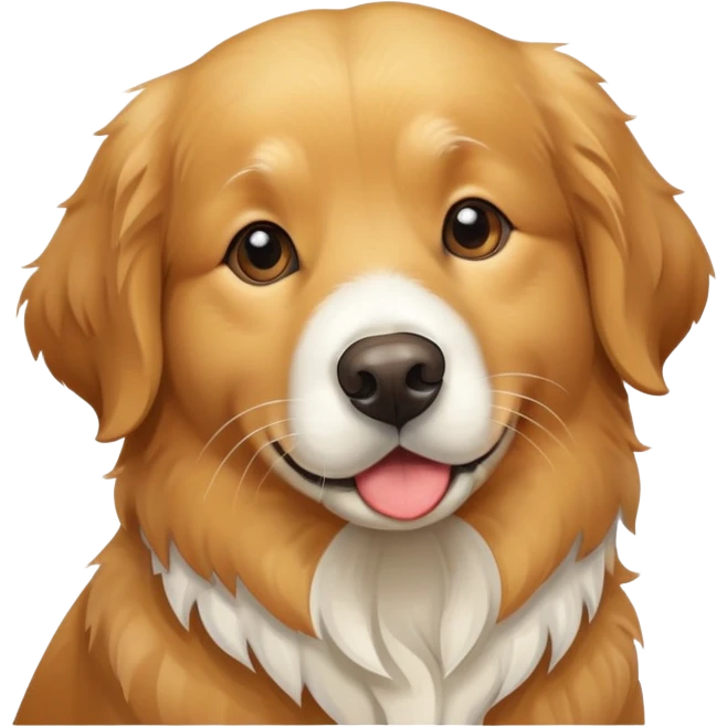 Golden retriever  emoji