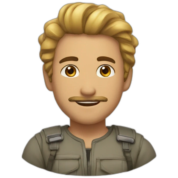 دختر خندان emoji
