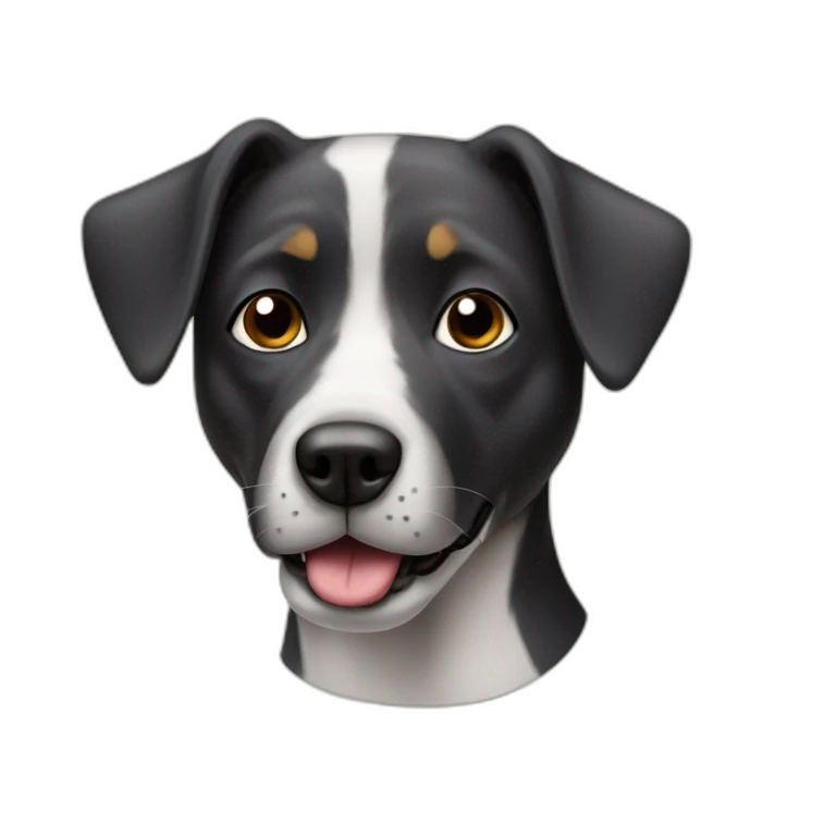 Chien en voiture  emoji