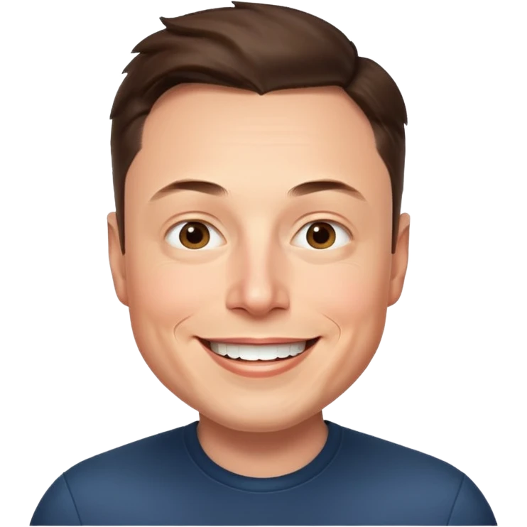 Elon Musk emoji