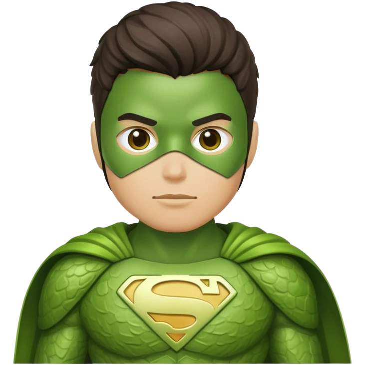 Avocado superhero emoji