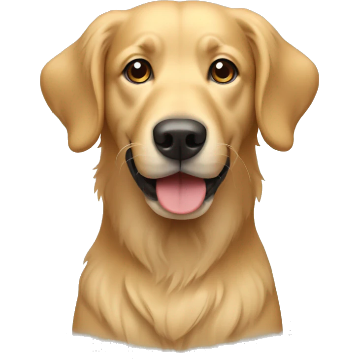 retriever dog emoji