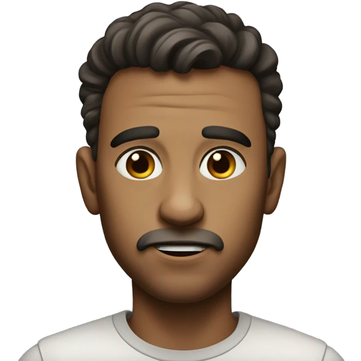 realistic portrait of a man emoji