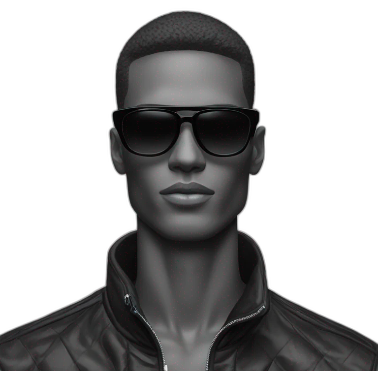 balenciaga male model in big sunglasses emoji
