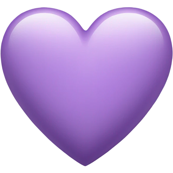 light purple heart emoji
