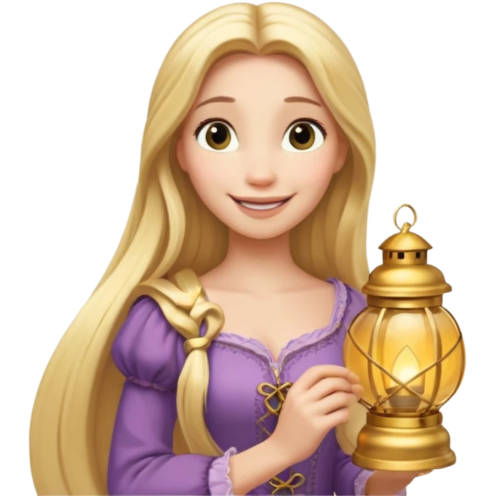 rapunzel lantern emoji emoji