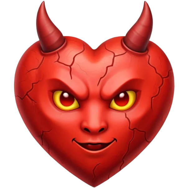 devil heart emoji