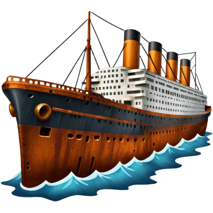 Make the Titanic emoji