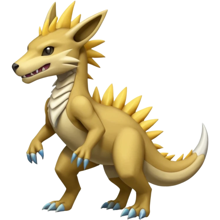 Manectric-Marowak-Duskul-Electrike-Fakémon-hybrid-creature (full body)  emoji