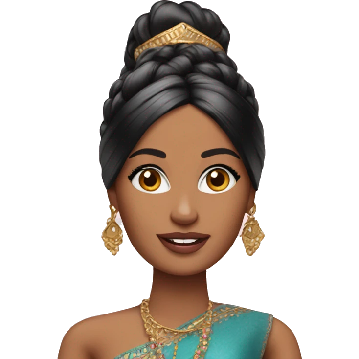 indian barbie doll emoji