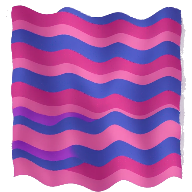bisexual flag emoji
