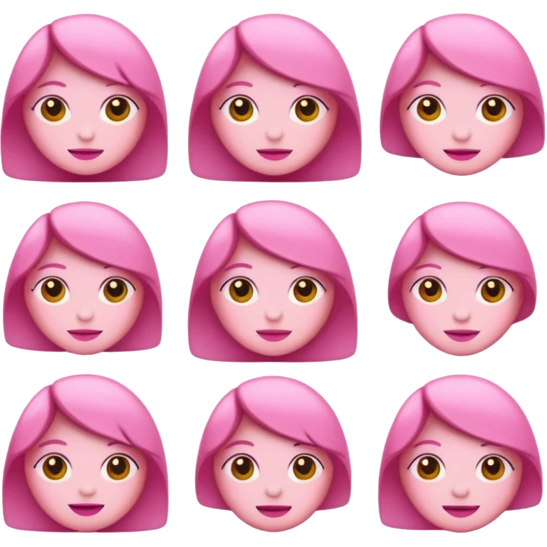 pink emoji