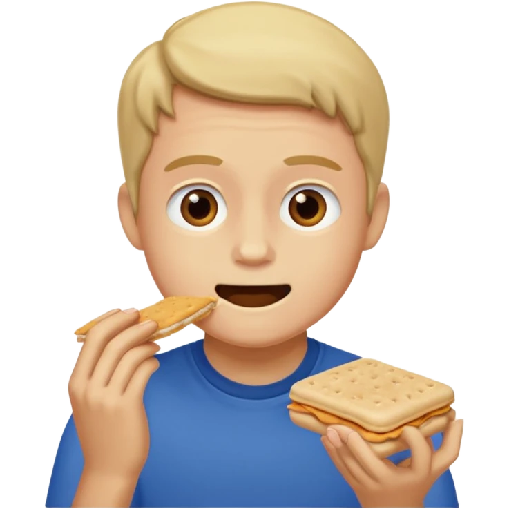 Bo nix eating uncrustable  emoji