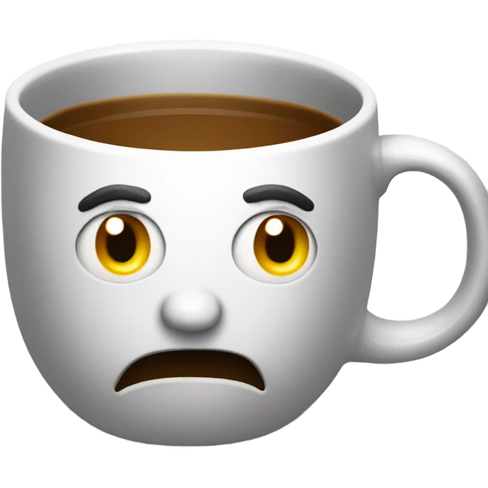 Tee in Tasse dampfend emoji