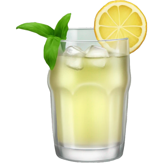 Glass of Ginger ale  emoji