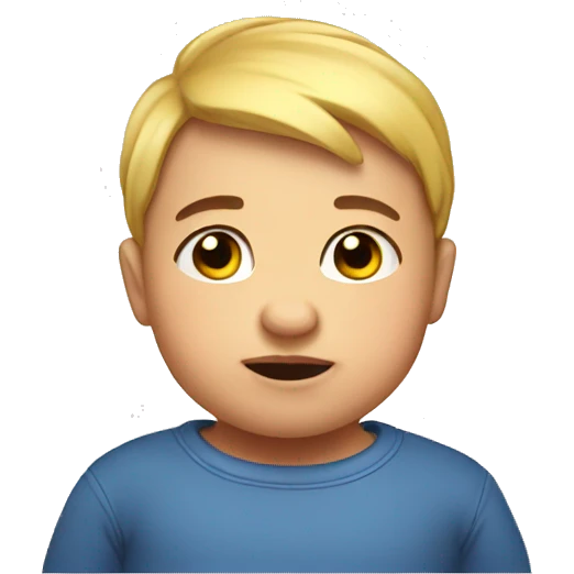 a baby fat emoji