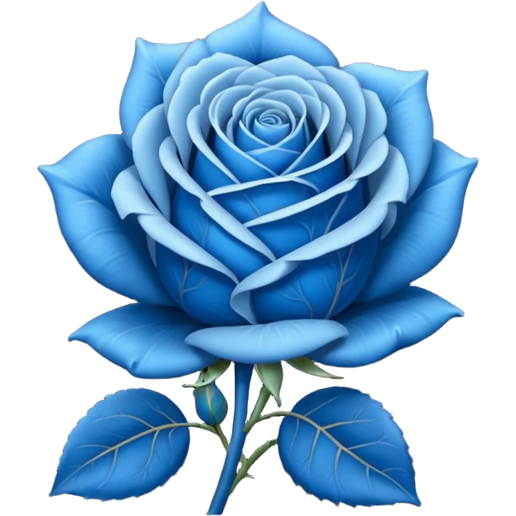 قلوب ورد ازرق emoji