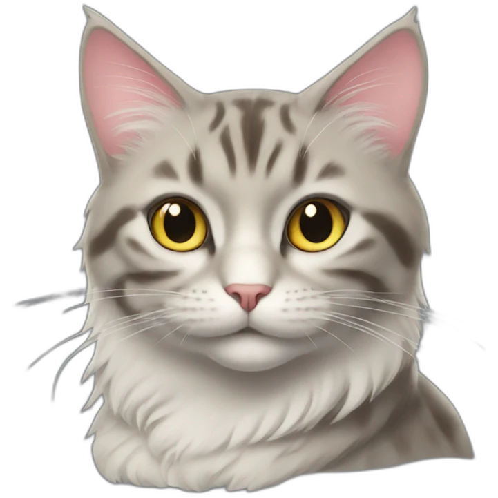 cat of alice in wonder land emoji