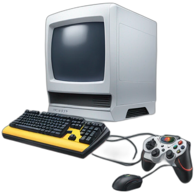 Gaming pc rgb emoji