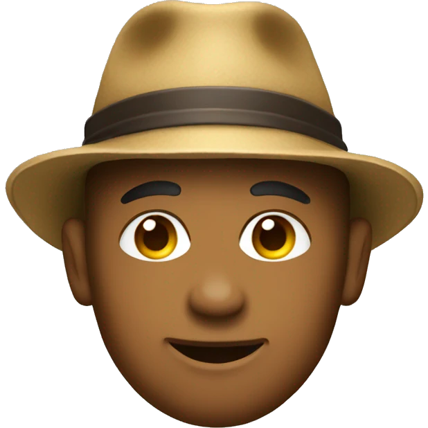 Issamezany with a hat on emoji
