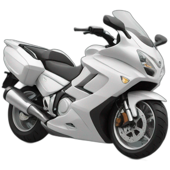 Chat sur moto emoji