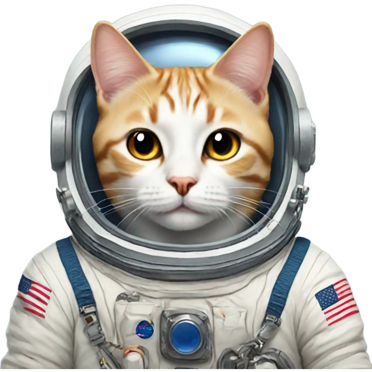 astronaut cat emoji
