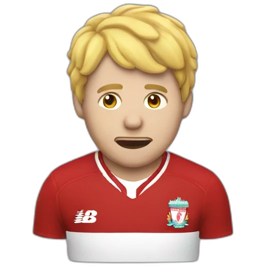 crying liverpool fc supporter emoji