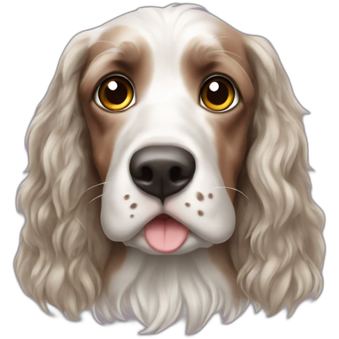 Merle spagniel cocker emoji