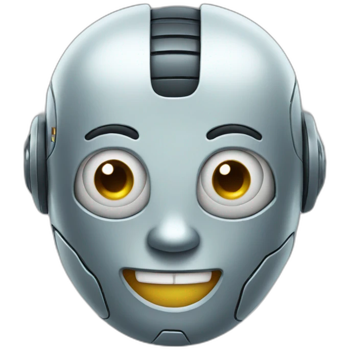 robot smilling emoji
