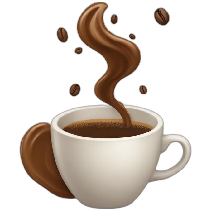 coffee spash emoji