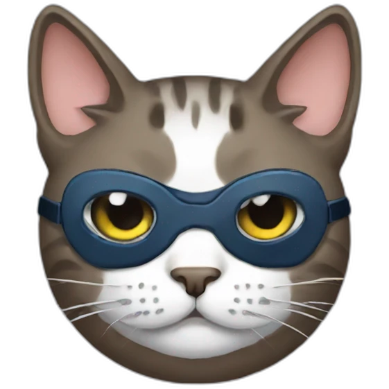 cat with eyepatch emoji