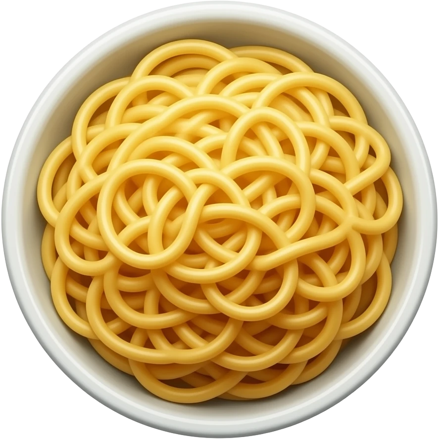 Cheesy noodles extra cheesy emoji